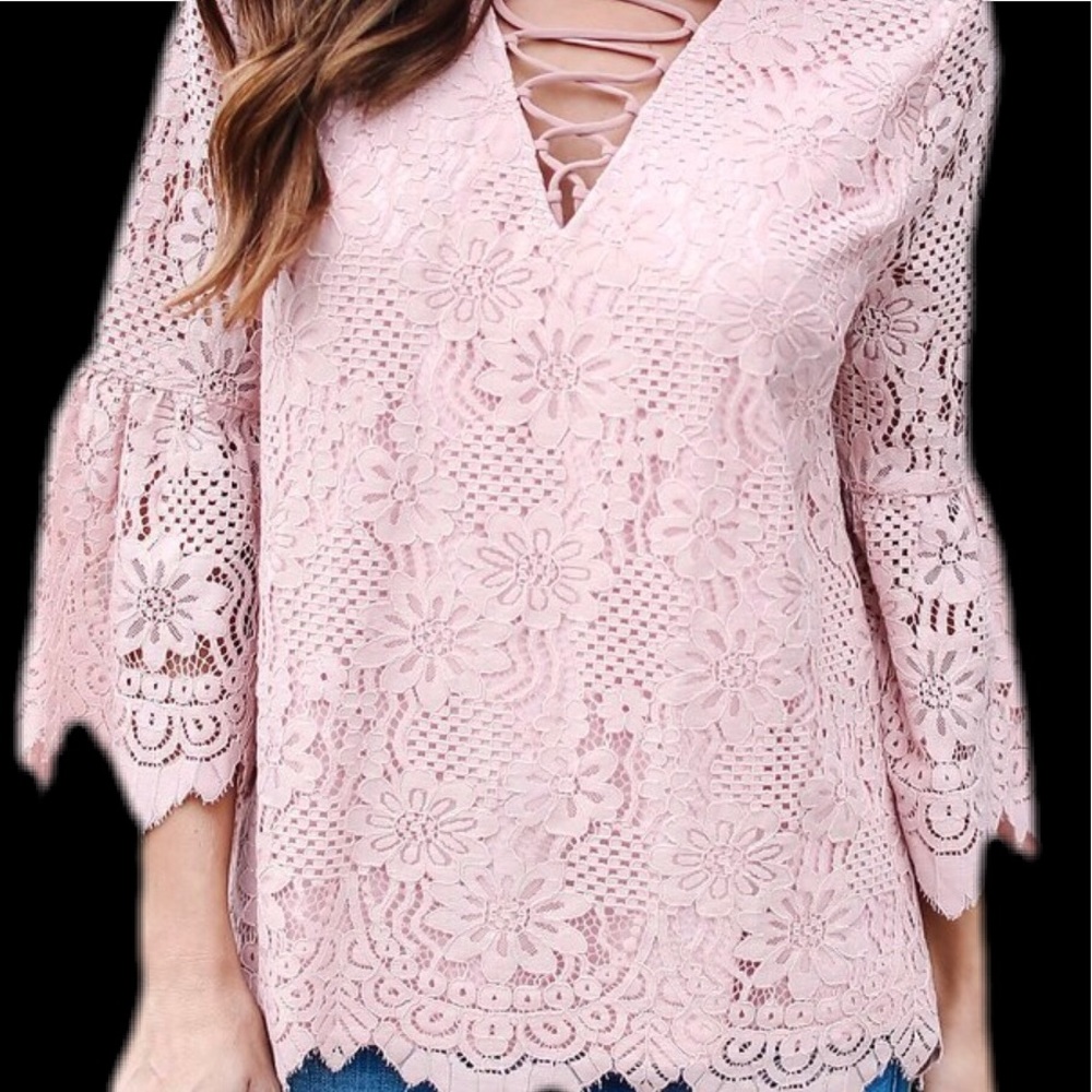Lace inspiration in Blush - Picture 3 of 4